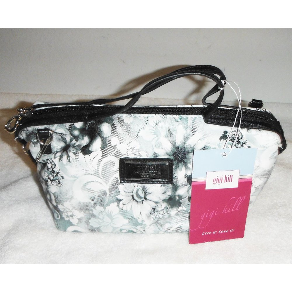 Gigi Embossed flower crossbody bag